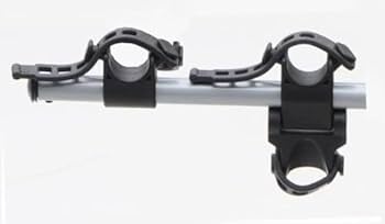 Car Rack, Hollywood Racks Baja 2-Bike, Trunk Mount Rack, Bikes: 2, Silver/Black
