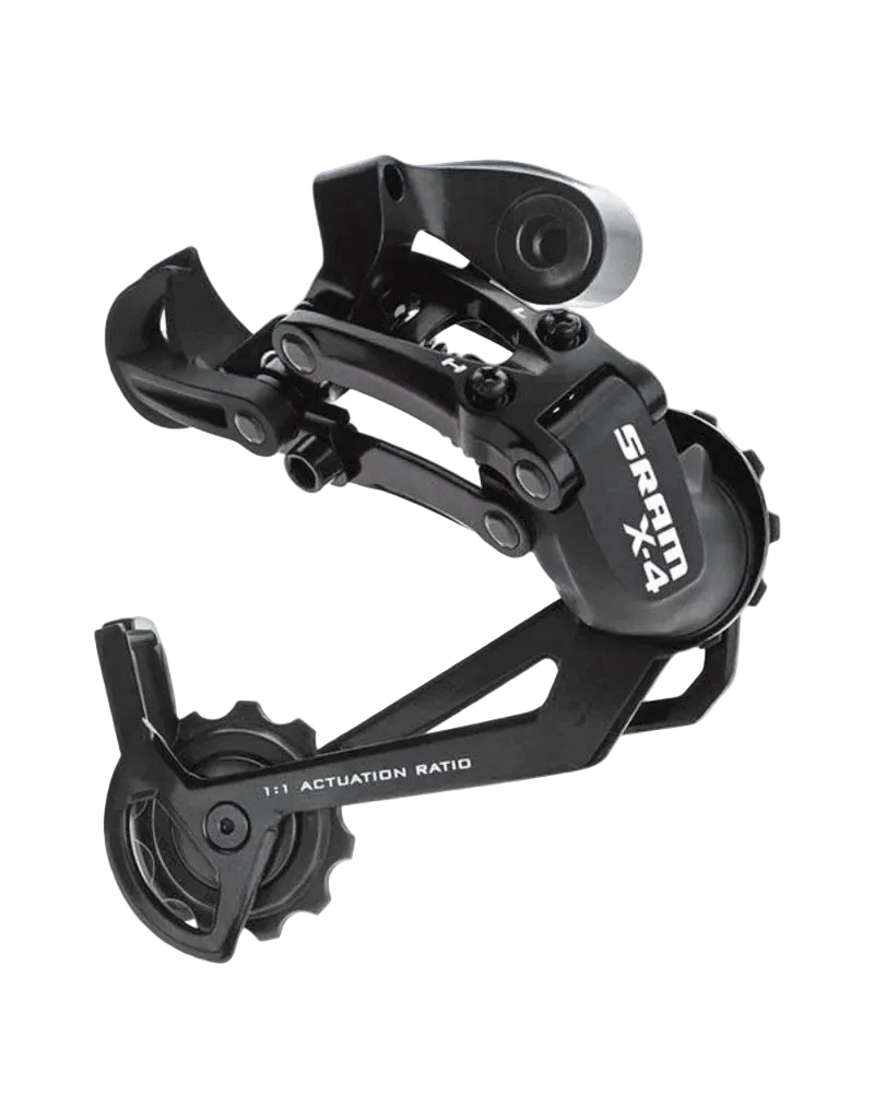 Derailleur Rear, 7/8/9 speed SRAM, X4, long cage, black