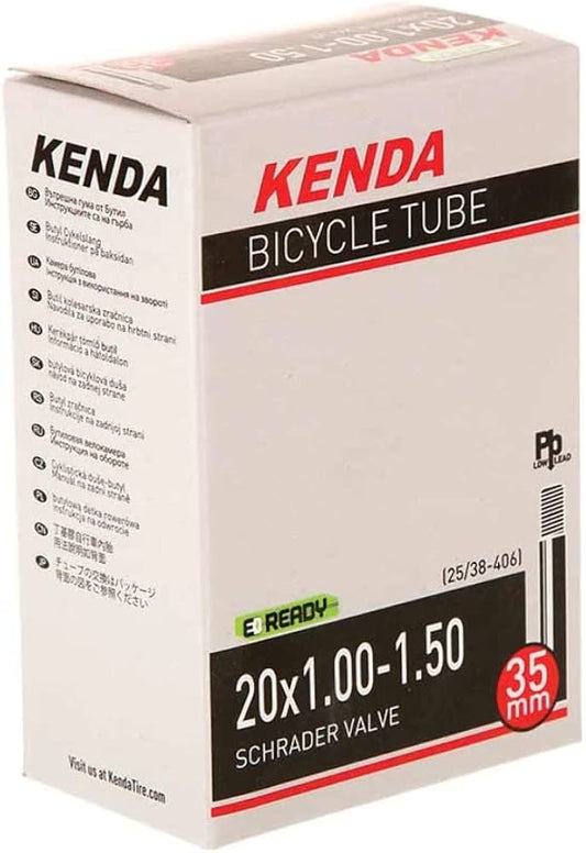 Kenda, Schrader, Tube, Schrader, Length: 35mm, 20'', 1.00-1.50