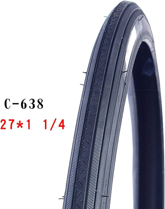 Tire 27x1 1/4, Vee Rubber H-424, Clincher, Black