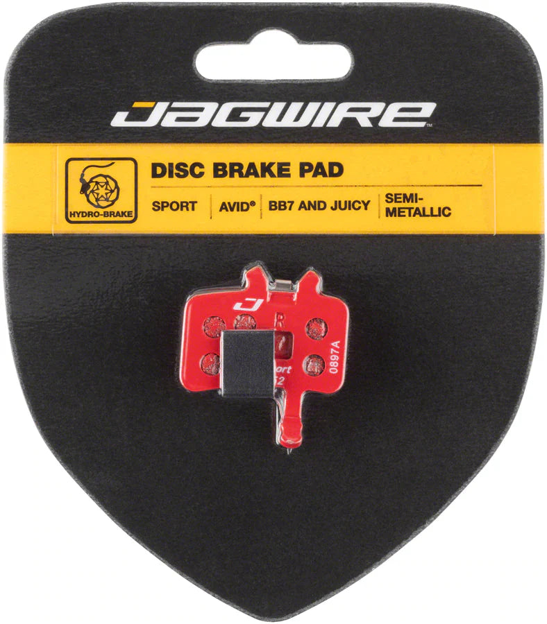 Disc Brake Pads, Jagwire Mountain Sport, Avid BB7, Juicy, Semi-Metallic