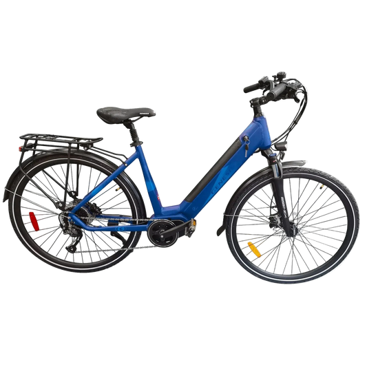 Genesis TRAFIK E-400, 700C, 9 Spd, Blue