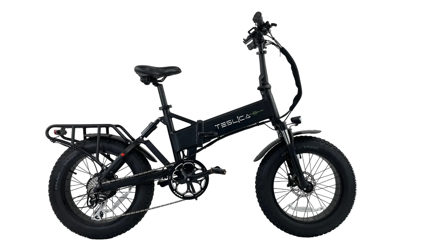 Teslica Force Fat Tire Dual Suspension eBike X1H