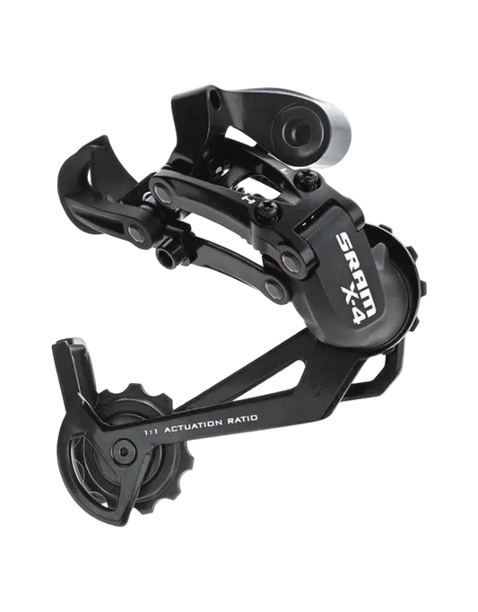 Derailleur Rear, 7/8/9 speed SRAM, X4, long cage, black